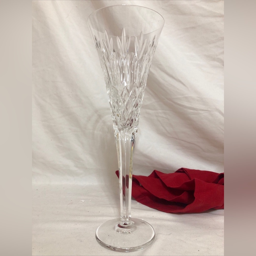 Waterford Crystal Champagne Flute Glass Millennium Collection - Mint Condition -